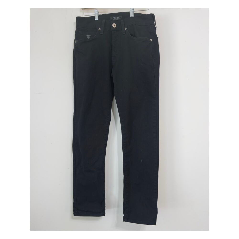 GUESS Lincoln Slim Straight Jeans sz 31 x 30 Y2K streetwear minimalist